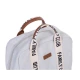 Childhome Family Club Off White – přebalovací batoh 40×30×16 cm