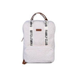 Přebalovací batoh Family Club Signature Teddy Off White