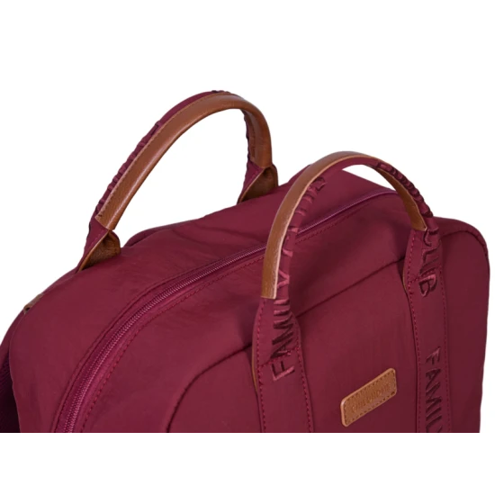 Childhome Family Club Signature Urban Burgundy – přebalovací batoh 40×30×16 cm