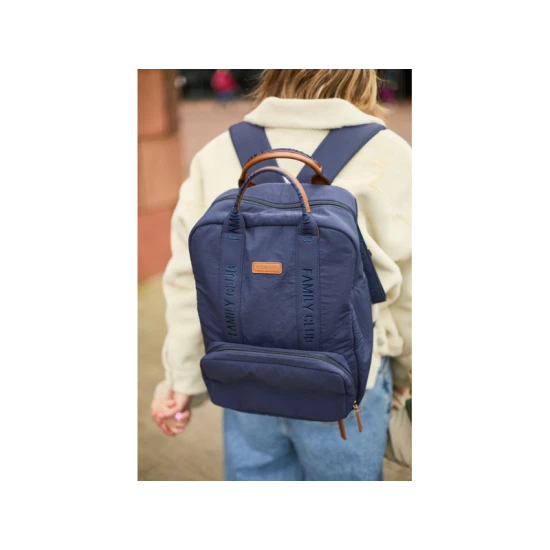 Childhome Family Club Signature Urban Navy – přebalovací batoh 40×30×16 cm
