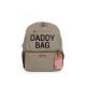 Childhome Daddy Bag Canvas Khaki – přebalovací batoh pro tatínky