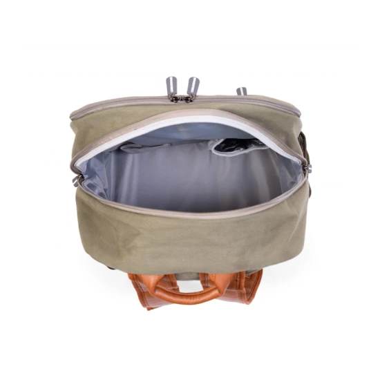 Childhome Daddy Bag Canvas Khaki – přebalovací batoh pro tatínky