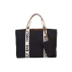 Childhome Family Bag Canvas Black – cestovní taška 55×40×18 cm