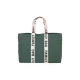 Childhome Family Bag Canvas Green – cestovní taška 55×40×18 cm
