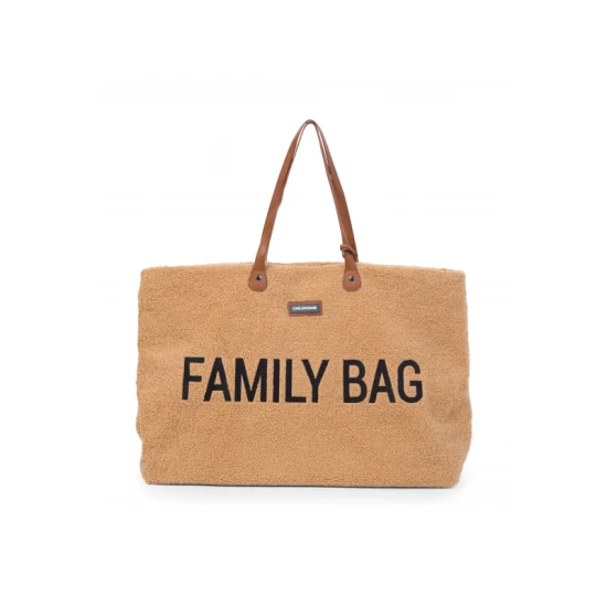 Childhome Family Bag Teddy Beige – cestovní taška 55×40×18 cm