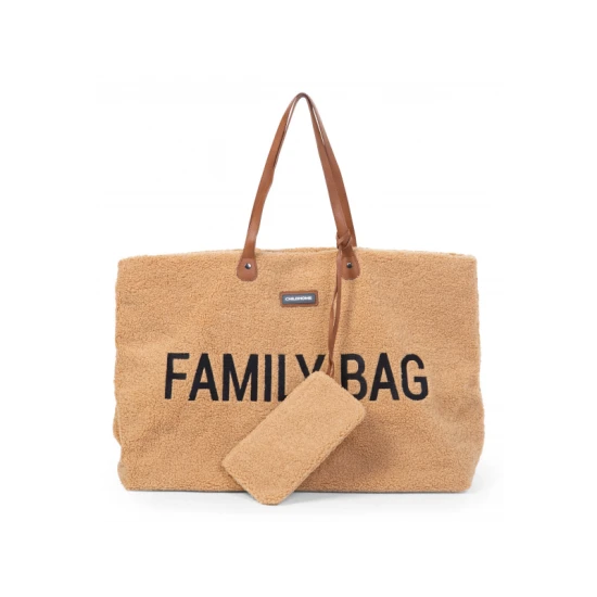 Childhome Family Bag Teddy Beige – cestovní taška 55×40×18 cm
