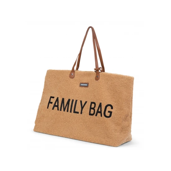 Childhome Family Bag Teddy Beige – cestovní taška 55×40×18 cm
