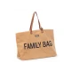 Childhome Family Bag Teddy Beige – cestovní taška 55×40×18 cm