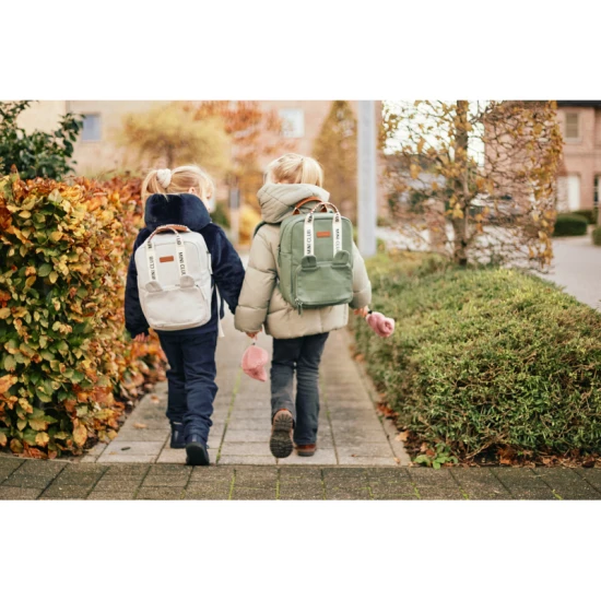 Childhome Mini Club Signature Green – dětský batoh pro děti 3–5 let