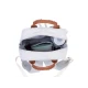 Childhome Mini Club Signature Off White – dětský batoh pro děti 3–5 let