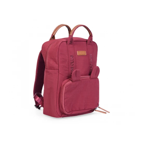 Childhome Mini Club Signature Burgundy – dětský batoh pro děti 3–5 let
