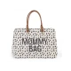 Childhome Mommy Bag Canvas Leopard – přebalovací taška 55×30×40 cm