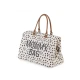 Childhome Mommy Bag Canvas Leopard – přebalovací taška 55×30×40 cm