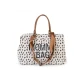 Childhome Mommy Bag Canvas Leopard – přebalovací taška 55×30×40 cm