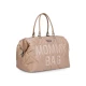 Childhome Mommy Bag Puffered Beige – přebalovací taška 55×30×40 cm
