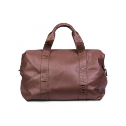 Přebalovací taška Mommy Bag Signature Vegan Leather Dark Brown
