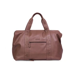 Přebalovací taška Mommy Bag Signature Vegan Leather Dark Brown