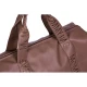 Childhome Mommy Bag Signature Vegan Leather Dark Brown – přebalovací taška 55×30×40 cm