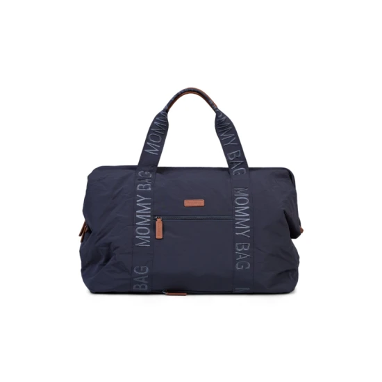 Childhome Mommy Bag Signature Urban Dark Grey – přebalovací taška 55×30×40 cm