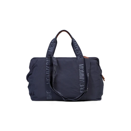 Childhome Mommy Bag Signature Urban Dark Grey – přebalovací taška 55×30×40 cm