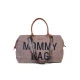 Childhome Mommy Bag Teddy Soft Brown – přebalovací taška 55×30×40 cm