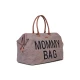 Childhome Mommy Bag Teddy Soft Brown – přebalovací taška 55×30×40 cm