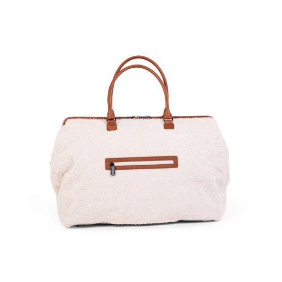 Childhome Mommy Bag Teddy Off White – přebalovací taška 55×30×40 cm