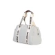 Childhome Mommy Club Signature Canvas Off White – přebalovací taška 38×27×21 cm