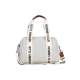 Childhome Mommy Club Signature Canvas Off White – přebalovací taška 38×27×21 cm