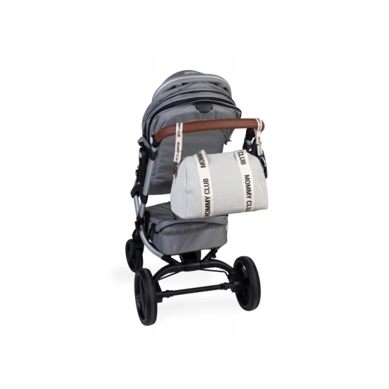 Childhome Mommy Club Signature Canvas Off White – přebalovací taška 38×27×21 cm