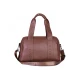 Childhome Mommy Club Signature Vegan Leather Dark Brown – přebalovací taška 38×27×21 cm