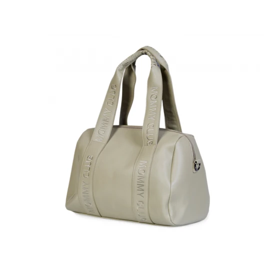 Childhome Mommy Club Signature Vegan Leather Green – přebalovací taška 38×27×21 cm