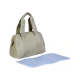 Childhome Mommy Club Signature Vegan Leather Green – přebalovací taška 38×27×21 cm