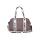 Childhome Mommy Club Signature Teddy Soft Brown – přebalovací taška 38×27×21 cm