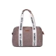 Childhome Mommy Club Signature Teddy Soft Brown – přebalovací taška 38×27×21 cm