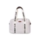 Childhome Mommy Club Signature Teddy Off White – přebalovací taška 38×27×21 cm