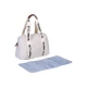 Childhome Mommy Club Signature Teddy Off White – přebalovací taška 38×27×21 cm