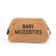 Childhome Baby Necessities Teddy Beige – toaletní taška 27×13×15 cm