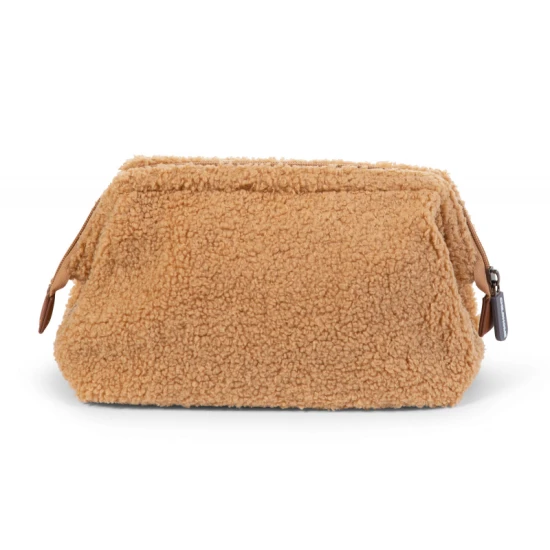 Childhome Baby Necessities Teddy Beige – toaletní taška 27×13×15 cm