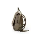 Childhome Canvas Khaki – školní taška s reflexní pláštěnkou 39×31×12 cm