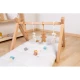 Childhome Natural – dřevěná hrazda Tipi Play na závěsné hračky
