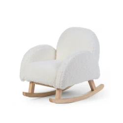 Dětské houpací křeslo Teddy Off White