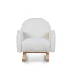 Dětské houpací křeslo Teddy Off White