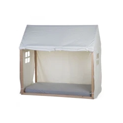 Textilní potah Tipi na rám postele Domeček White 70×140 cm