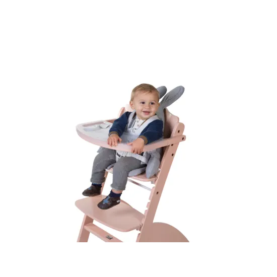 Sedací podložka do dětské židličky Rabbit Jersey Grey