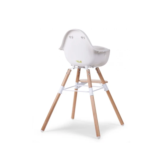 Židlička 2v1 Evolu 2 Natural / White