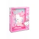 Zápisník B6 s 3D postavičkou růžový Hello Kitty Pastel Pink