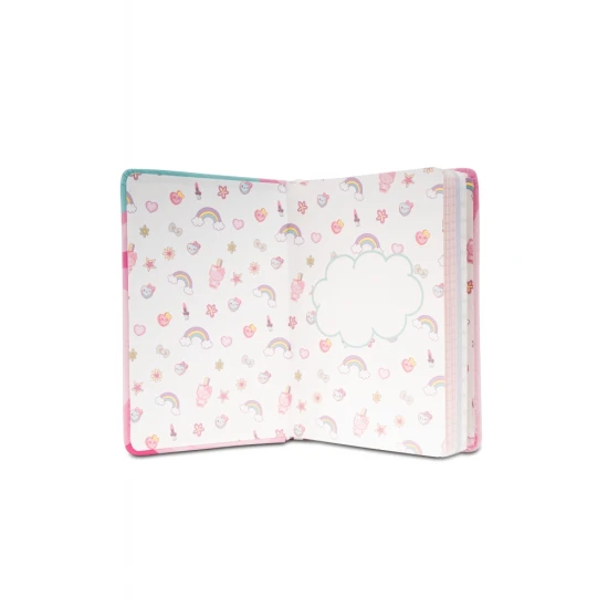 Zápisník B6 s 3D postavičkou růžový Hello Kitty Pastel Pink