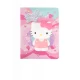 Zápisník B6 s 3D postavičkou růžový Hello Kitty Pastel Pink