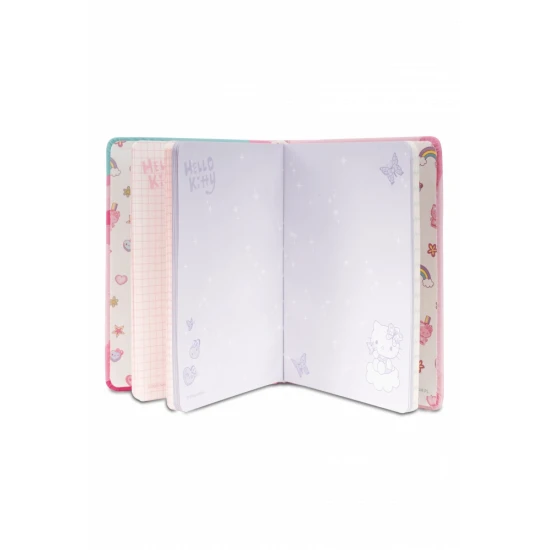 Zápisník B6 s 3D postavičkou růžový Hello Kitty Pastel Pink